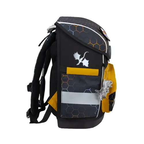 School bag Belmil Compact with patches Dragon-3