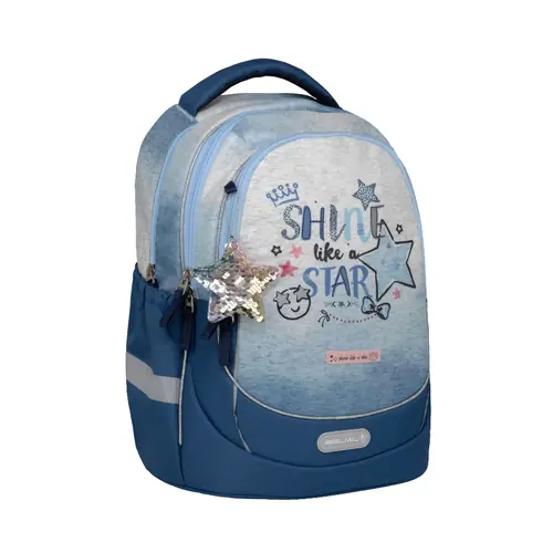 Torba školska Belmil leisure plus shine like a star jeans 338-87/8-2