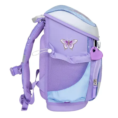 Torba školska Belmil mini-fit purple blue butterfly 405-33/AG/8-2