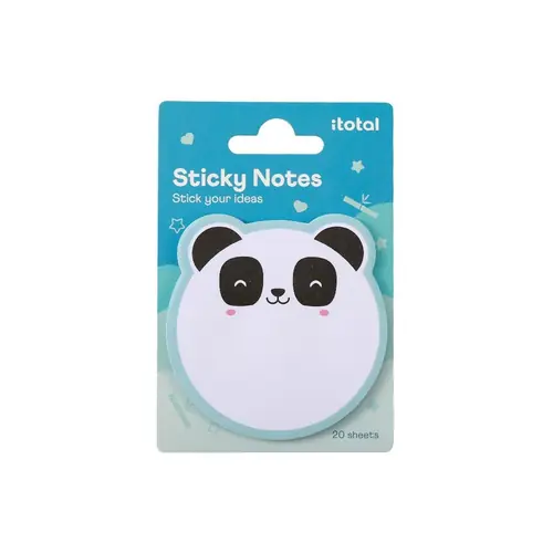 Self-adhesive block iTotal 7x7.8cm Panda XL3107-0