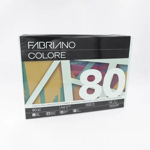 Papir Fabriano Colore A4/80g verde ch. 500L 75521297-0
