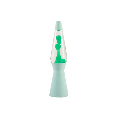Lava lamp iTotal Spaceship Monocolor Pastel Green XL3115-0