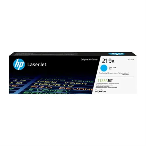 Toner HP W2191A 219A LJ 3202/MFP 3302 Cyan-0