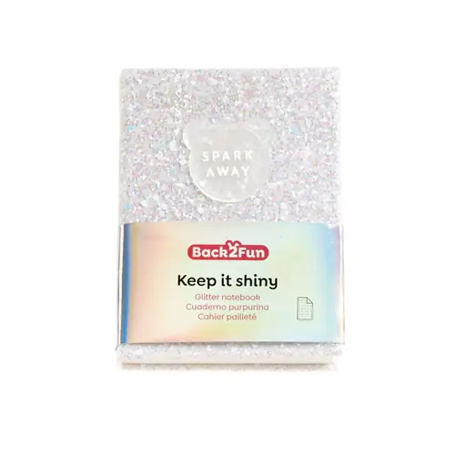 Notebook Miquelrius Back2Fun Keep it Shiny White MR8283-1