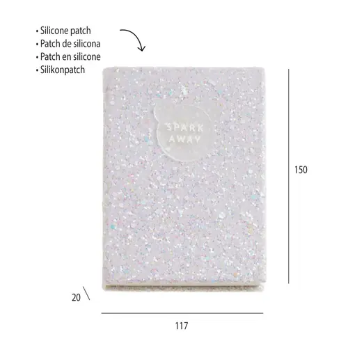 Notebook Miquelrius Back2Fun Keep it Shiny White MR8283-2