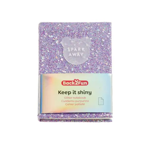 Notebook Miquelrius Back2Fun Keep it Shiny Purple MR8284-1
