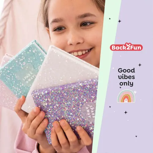 Notebook Miquelrius Back2Fun Keep it Shiny Blue MR8281-2