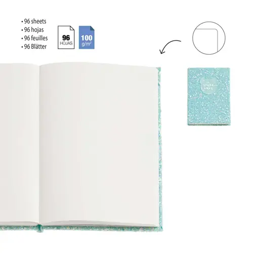 Notebook Miquelrius Back2Fun Keep it Shiny Blue MR8281-3