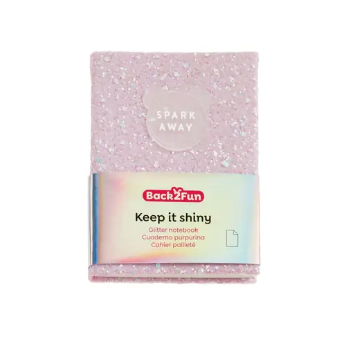 Notebook Miquelrius Back2Fun Keep it Shiny Pink MR8282-1
