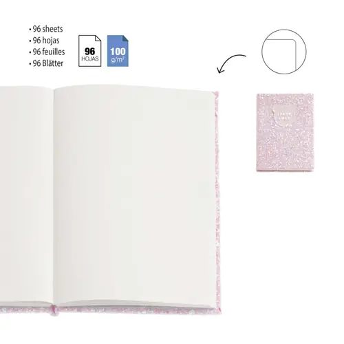 Notebook Miquelrius Back2Fun Keep it Shiny Pink MR8282-5