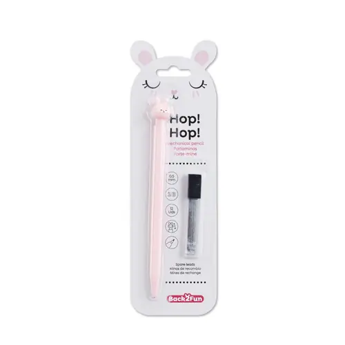 Mechanical Pencil Miquelrius Back2Fun Bunny Pink MR12024-1