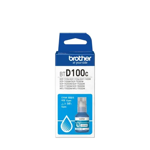 Tinta Brother BTD100C cyan 5k-0