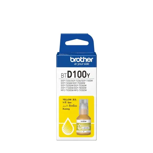Tinta Brother BTD100Y yellow 5k-0