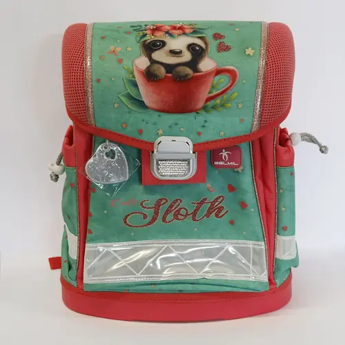 Damaged school bag Belmil classy cute sloth 403-13/AG/6 AK_BEL-0