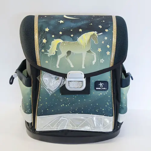 Outlet artikl- B grade torba školska Belmil classy sparkling unicorn 403-13/AG/47 AK_BEL-0