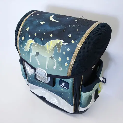 Outlet artikl- B grade torba školska Belmil classy sparkling unicorn 403-13/AG/47 AK_BEL-1