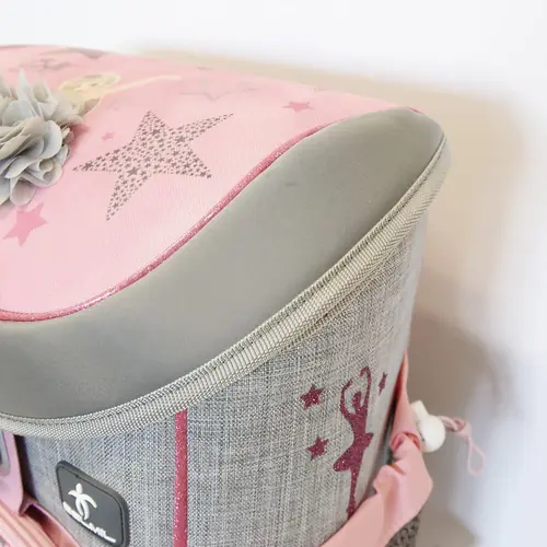 Damaged school bag Belmil mini-fit ballet light pink 405-33/AG/PC-6 AK_BEL-1