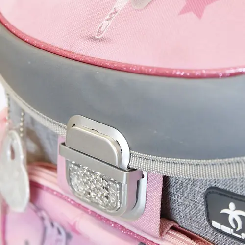 Damaged school bag Belmil mini-fit ballet light pink 405-33/AG/PC-6 AK_BEL-7