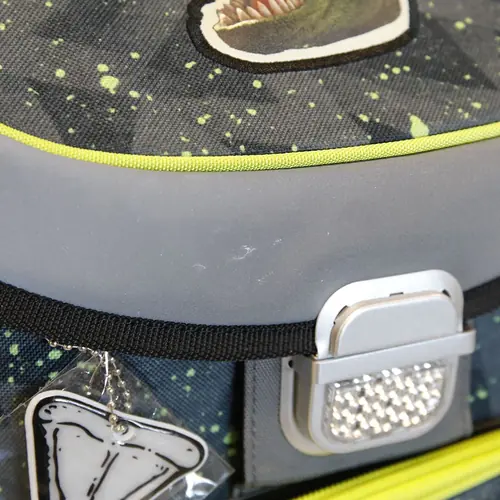 Damaged school bag Belmil mini-fit t-rex roar 405-33/AG/PC-14 AK_BEL-2