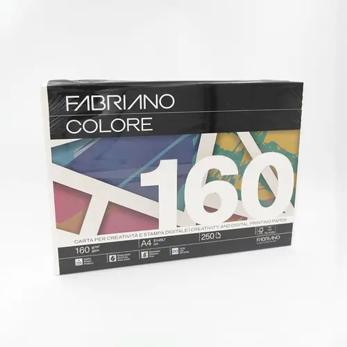 Papir Fabriano Colore A4/160g avorio 250L 76316021 soft-0