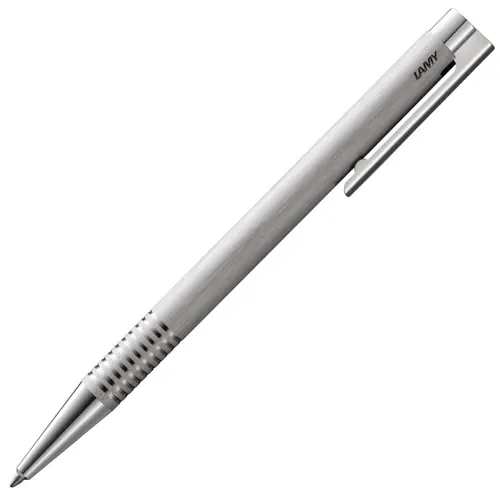 Kemijska olovka Lamy Logo Brushed (1.0) crni ispis M 206 M16 4000860-0