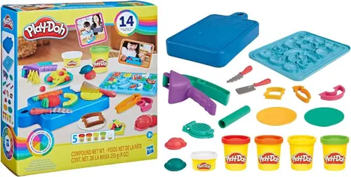 Masa za modeliranje Hasbro Play-doh početni set little chef F69045L0-0