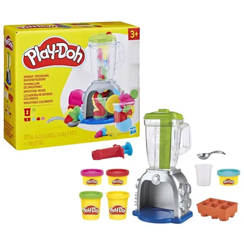 Masa za modeliranje Hasbro Play-doh početni set smoothie blender F91425L0-0