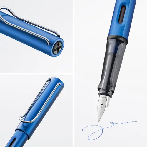 Nalivpero Lamy AL-star Oceanblue (0.3) plavi ispis EF 028 T10 4000318-3