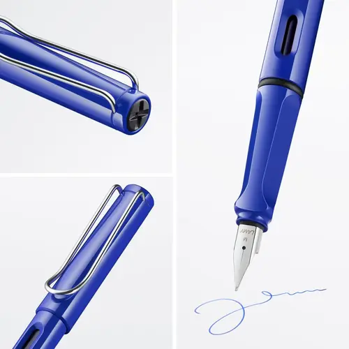 Nalivpero Lamy Safari Blue (0.6) plavi ispis M 014 T10 4000145-3