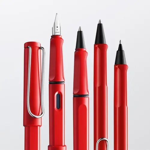 Nalivpero Lamy Safari Red (0.5) plavi ispis F 016 T10 4000181-4
