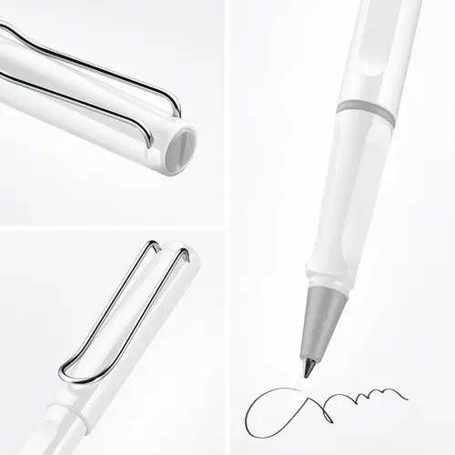 Roler Lamy Safari White (0.7) crni ispis M 319 M63 4001121-3