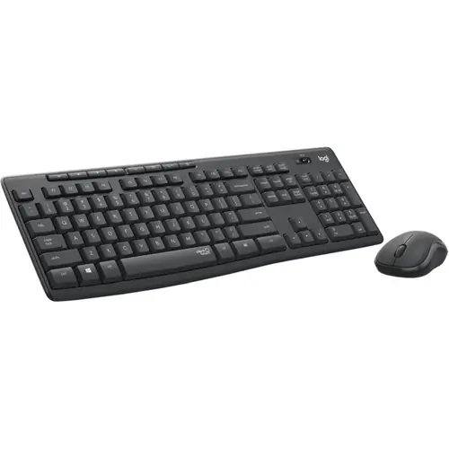 Tipkovnica + Miš Logitech MK295 Silent combo bežični Graphite HR 920-009800-0