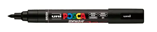 Marker Uni pc-5br brush Posca black-0