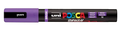 Marker Uni pc-5br brush Posca ljubičasti-1