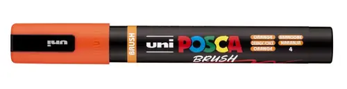 Marker Uni pc-5br brush Posca narančasti-1