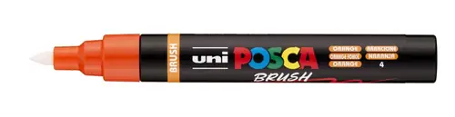 Marker Uni pc-5br brush Posca narančasti-2