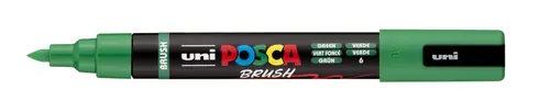 Marker Uni pc-5br brush Posca zeleni-0