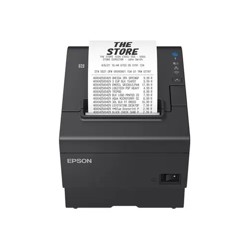 Pisač Epson TM-T88VII (132) USB, Eth, PowerUSB, Buzz, Black C31CJ57132-0