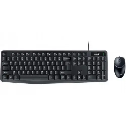 Tipkovnica Genius KM-170 + Miš USB crna, US-0