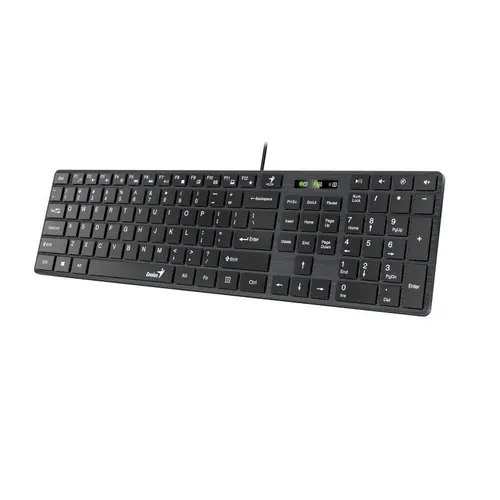 Tipkovnica Genius SlimStar 126 USB, BLK-0