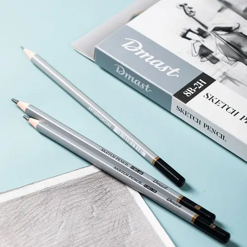 Umjetnički set Deli Dmast grafitne olovke 2,0–3,5mm 12 kom u kutiji EC391-5