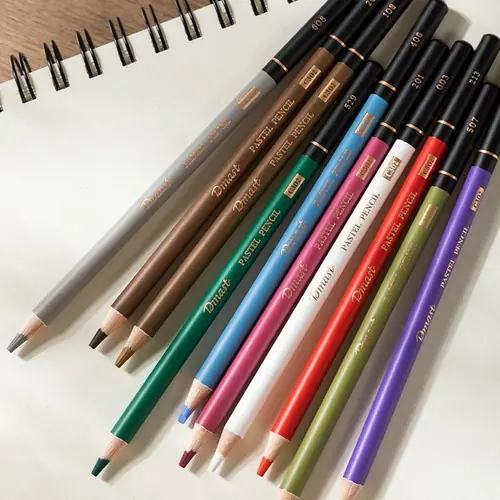 Umjetnički set Deli Dmast pastelne olovke 4,0mm 24 kom u kutiji EC302-24-6