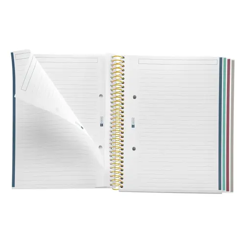 Kolegij blok Miquelrius A5 Hidden Forest Neon 100L 70g/m2 crte MR4402-3
