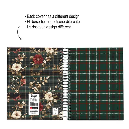 Kolegij blok Miquelrius A6 70g 100L Highland Days Campbell čista MR4416-1