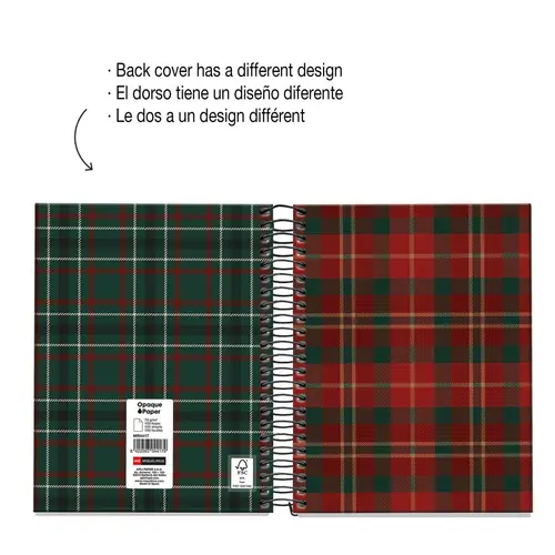 Kolegij blok Miquelrius A6 70g 100L Highland Days Lennox čista MR4417-5