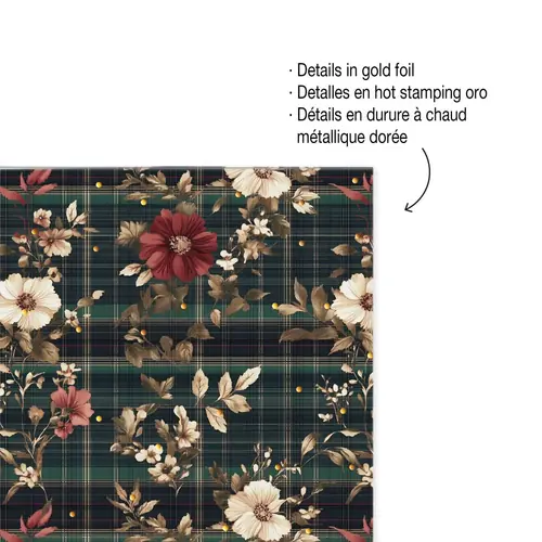 Kolegij blok Miquelrius A6 70g 100L Highland Days Poppies crte MR4418-5
