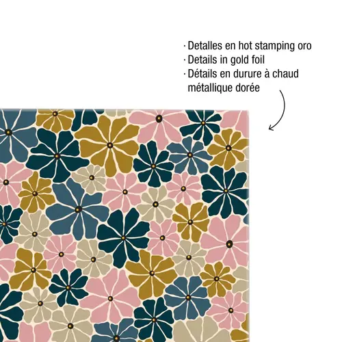 College block Miquelrius A4 Boho Essence Mix 100L 70g/m2 squared MR4404-1