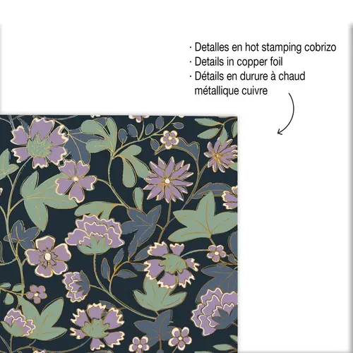 College block Miquelrius A4 Golden Jazmine Dusk 100L 70g/m2 ruled MR4390-3