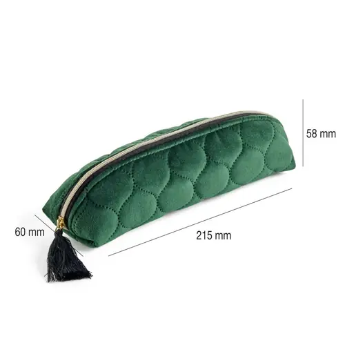 Pencil case Miquelrius multipurpose empty Highland Days Green oval MR19569-2