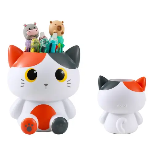 Pencil Cup iTotal Cat orange 3D XL3014-0